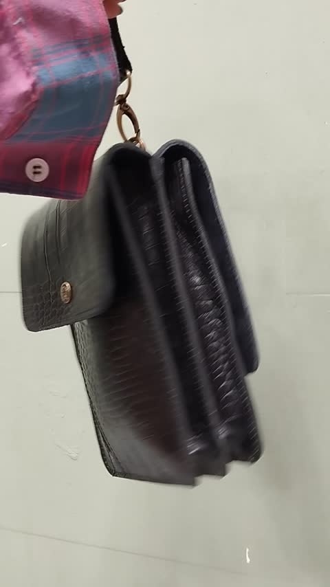 کیف دوشی چرم طبیعی نیکسا