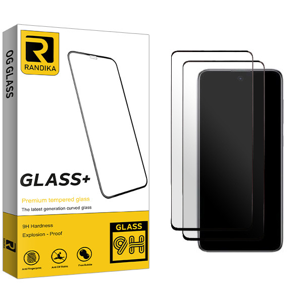 محافظ صفحه نمایش سرامیکی مات راندیکا مدل Randika Glass NEW مناسب برای گوشی موبایل سامسونگ Galaxy A73 5G بسته دو عددی