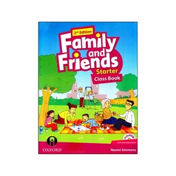 کتاب زبان American family and friends starter 2nd edition