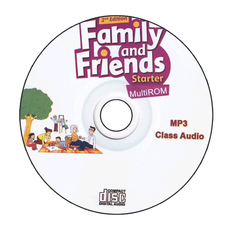 کتاب زبان American family and friends starter 2nd edition