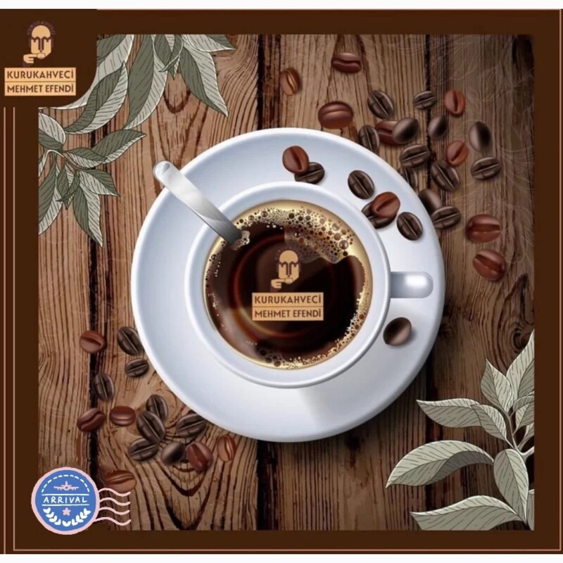 قهوه ترک آسیاب شده مهمت افندی 500 گرم بانکه ای
