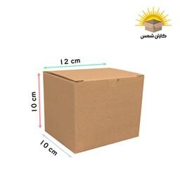 جعبه پستی  مدل ته قفلی(جعبه ماگ و لیوان ) طول12 عرض  10 ارتفاع10    (بسته 50عددی)