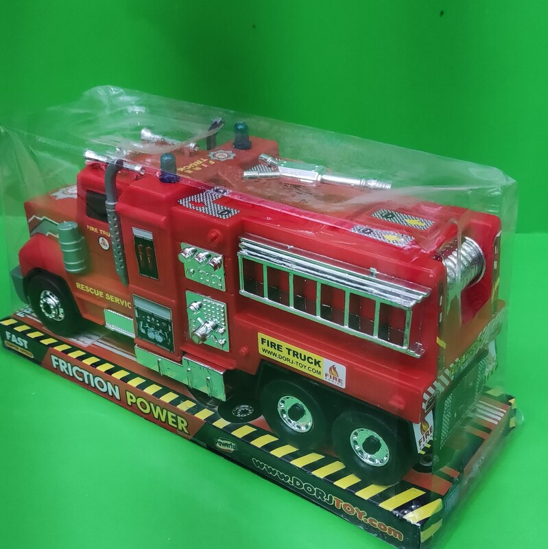 ماشین آتش نشانی پلاستیکی معمولی