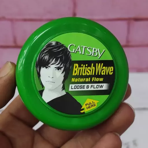 واکس مو سبز گتسبی Gatsby Wax British Wave Loose Flow