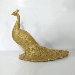 مجسمه طاووس برنزی