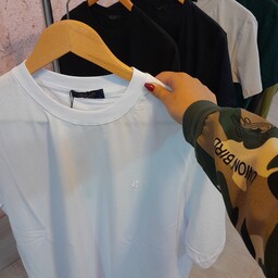 تی شرت تمام نخ ترک یقه گرد سایز m.L.XL.XXLدر رنگبندی جدید