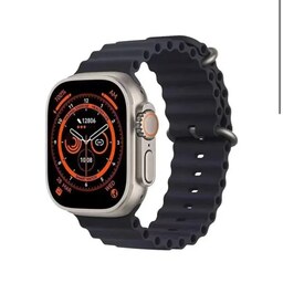 ساعت هوشمند مدل T10 ultra در رنگ نارنجی و مشکی