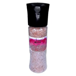 نمک صورتی - نمک هیمالیا - نمک پنجاب (در ظرف نمک ساب یا گرایندر) 500 گرم محیا
