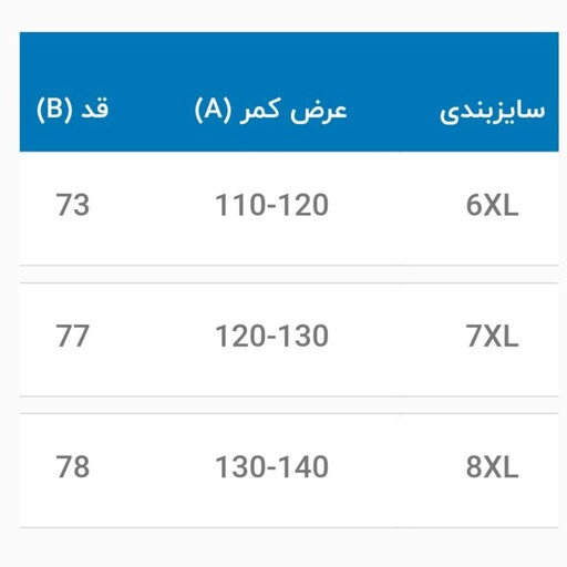 شلوارک مردانه سایز خیلی بزرگ 