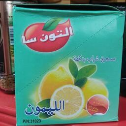 پودر شربت فوری و کم کالری با طعم میوه لیمو آلتونسا 9 گرمی جعبه 24عددی بدون نیاز به شکر 