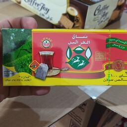 چای خارجی سیلانی اصلی دو غزال تیبگ 25 عددی برچسب هالوگرام دار اصالت کالا تولید امارات