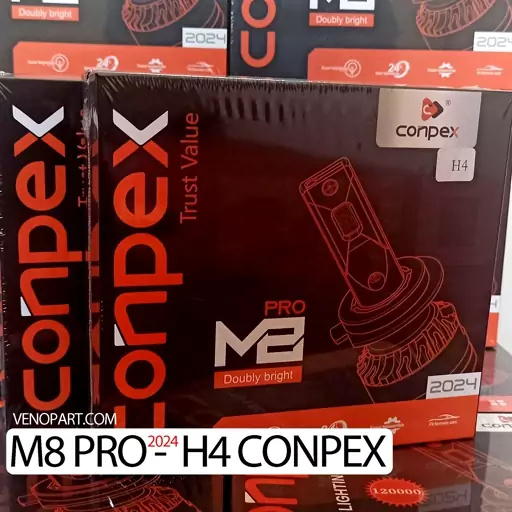 هدلایت  CONPEX M8 PRO H4( پایه  4H) تضمین اورجینال پلمپ و گارانتی تعویض6 ماه و وفاکتور معتبر سری جدید 2024