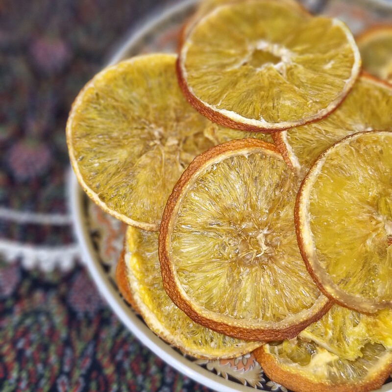 پرتقال تامسون خشک شده 100گرمی بدون مواد افزدونی