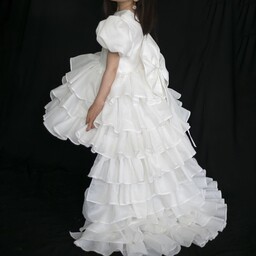پیراهن پرنسسی مجلسی ،لباس عروس دخترانه سایزبندی