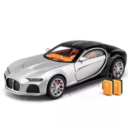 ماکت ماشین فلزی بوگاتی آتلانتیک Bugatti موزیکال بزرگ اسباب بازی شادینو 