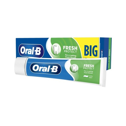 خمیردندان اورال بی مدل FRESH PROTECT حجم 100 میل oral-B