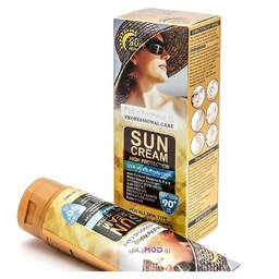 کرم ضد آفتاب بدون رنگ وکالی SPF90 مناسب برای انواع پوست ها حجم 130 میل