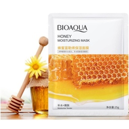 ماسک ورقه ای آبرسان عسل بیوآکوا Bioaqua Honey Mask 25g  قبل از ثبت سفازش موجودی بگیرید