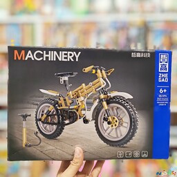 لگو دوچرخه MACHINERY وارداتی نسکافه ای دارای 242 قطعه برند ZHE GAO 