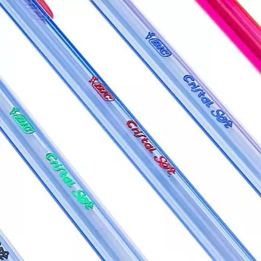 خودکار بیک مدل کریستال سافت ضخامت 1.2، (Bic Cristal Soft Pen)