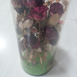 باکس گل طبیعی خشک مناسب روز معلم و هدیه