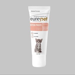 خمیرمولتی ویتامین مخصوص بچه گربه یوروپت 100 گرم