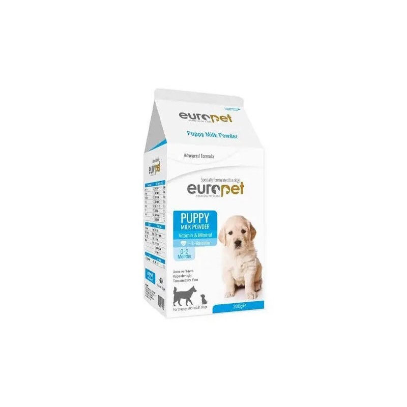 شیر خشک مخصوص توله سگ یوروپت 200 گرم
