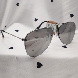 عینک آفتابی  مردانه uv400 فریم شیشه ای مناسب کادو 