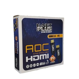 کابل HDMI کی نت پلاس طول 30 متر مدل KP-CHAOC300 با قابلیت AOC