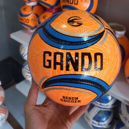 توپ فوتبال ساحلی سایز 5 با ضمانت همراه با سوزنی وارسال رایگان در ارزانکده توپ کرمان 