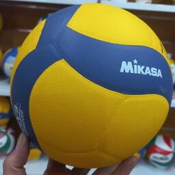 توپ والیبال میکاسا تایلندی با ضمانت همراه با سوزنی وارسال رایگان در ارزانکده توپ کرمان 