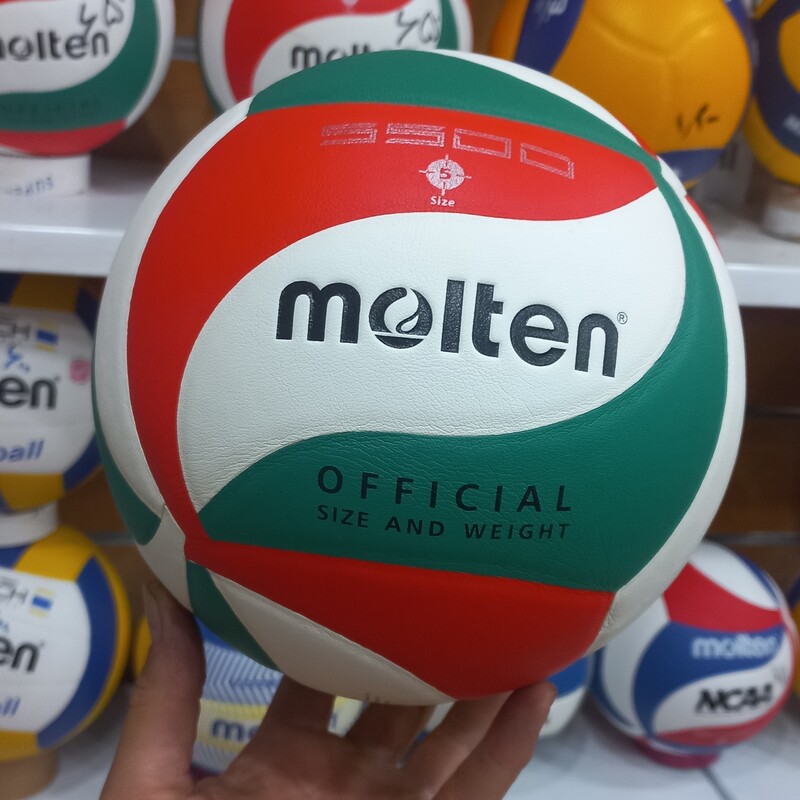 توپ والیبال مولتن 5500 با ضمانت همراه با سوزنی وارسال رایگان در ارزانکده توپ کرمان 