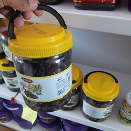 زیتون سیاه چروک روغنی Alkan وزن خالص 750 گرم محصول ارگانیک ترکیه(شکلاتیک ترکیه)