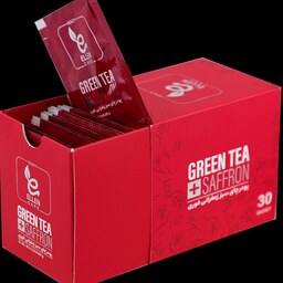 عصاره چای سبز زعفرانی فوری بسته 30عددی