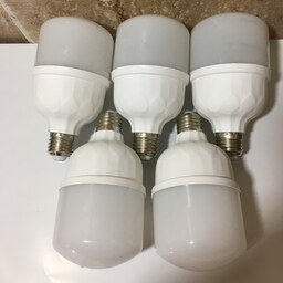 5 عدد  لامپ ال ای دی  لامپ 20وات  اقتصادی با کارتون لامپ کم مصرف