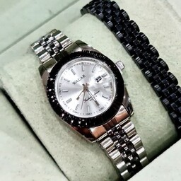 ساعت زنانه WALAR قیمت به همراه دستبند رولکس رنگ ثابت 