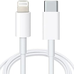 کابل  USB-C به لایتنینگ اپل آیفون اورجینال(طول 1 متر)
