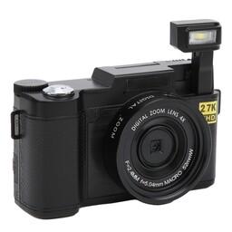 دوربین دیجیتال برای نوجوانان بزرگسال، دوربین فیلمبرداری 2.7K 48 مگاپیکسلی FHD با صفحه نمایش ال سی دی 3 اینچی