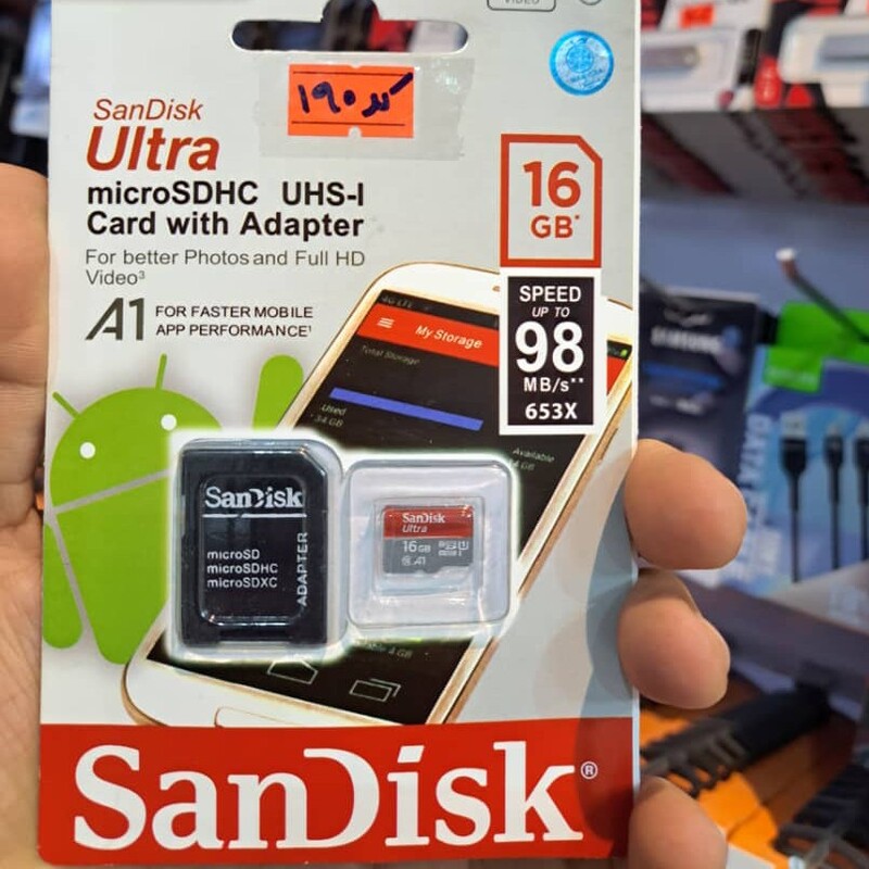 رم 16 گیگابایت اورجینال سن دیسک SanDisk ساخت آمریکا 