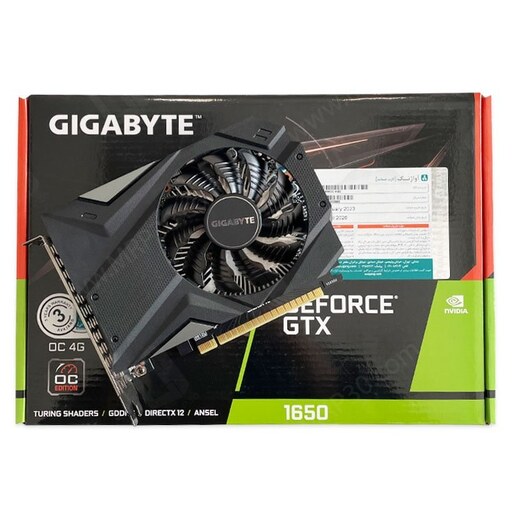 کارت گرافیک Gigabyte GTX 1650 OC 4G GDDR6 