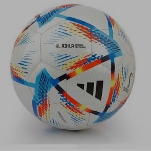 توپ فوتبال فانتزی دوختی سایز 2 بتا طرح توپ جام جهانی الرحله سایز کوچک