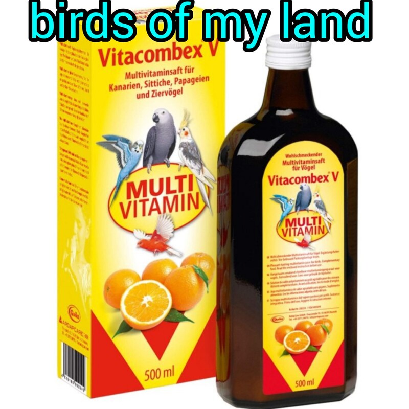 مولتی ویتامین پرندگان کویکو آلمان 10میل ویتاکمپکس پرفروشترین محصول جهان و برترین محصول در جهان