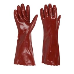 دستکش ضد مواد نفتی و ضد اسید  پوشا قرمز  بلند 