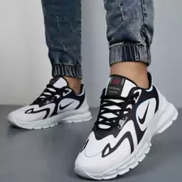 کفش ورزشی سفید مشکی مردانه Nike مدل Bevis