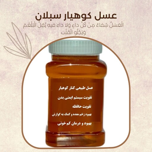 عسل طبیعی  کنار  یک  کیلویی ( خرید از زنبوردار)  ارسال رایگان  