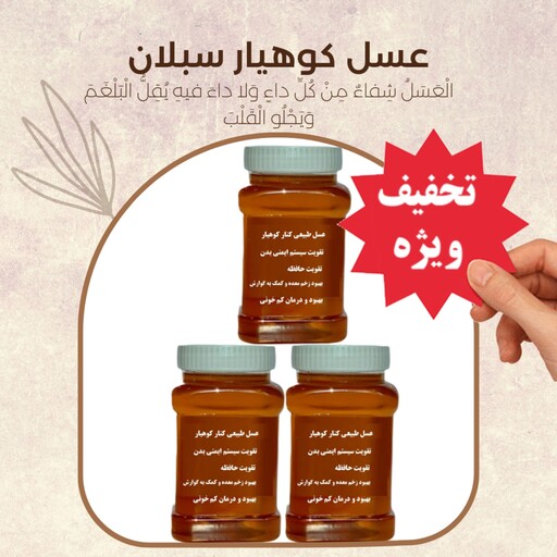 عسل طبیعی کنار سه کیلویی درجه یک ساکارز زیر سه ( خرید از زنبوردار) ارسال رایگان تخفیف ویژه