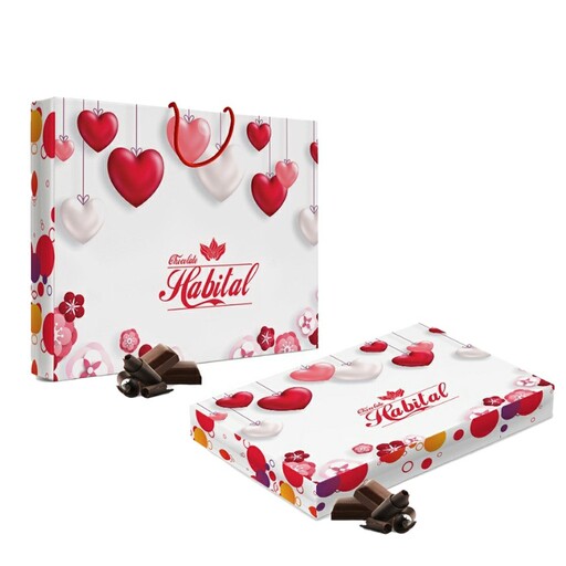 شکلات کادویی هابیتال طرح قلب آویزان(سایز بزرگ)
