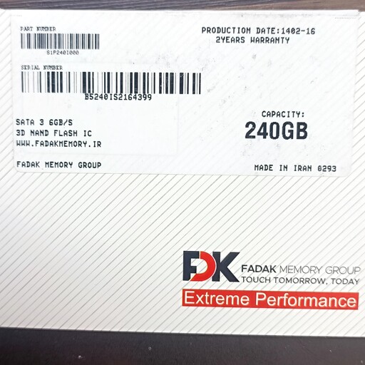 حافظه SSD   FDK   240 GB