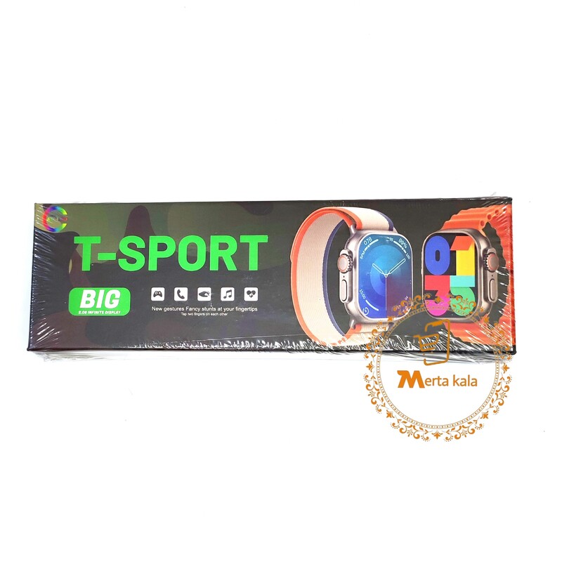 ساعت هوشمند اپل ultra watch مدل T Sport  با صفحه آمولد