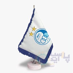 پرچم رومیزی تیم استقلال با پایه سنگی